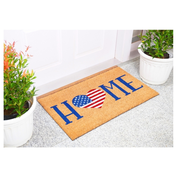 Patriotic Home Doormat