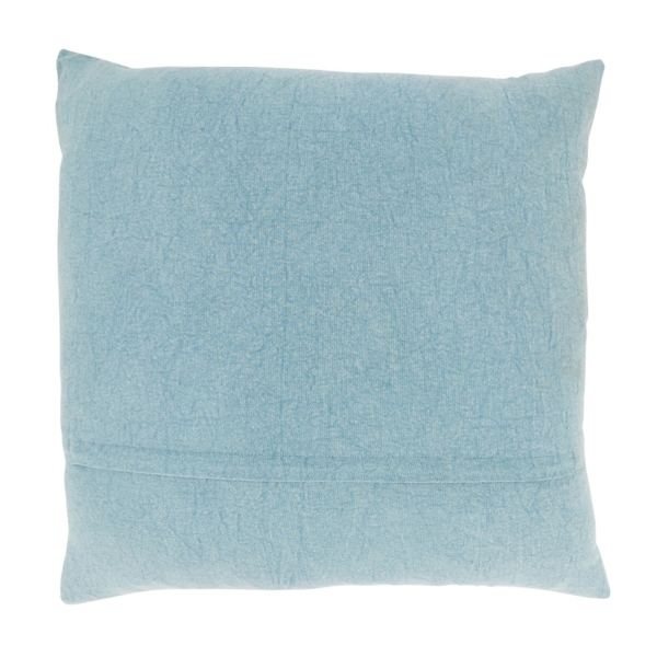 Blue Stonewashed Oceanic Starfish Throw Pillow