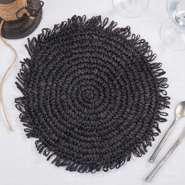 Rustic Raffia Placemats