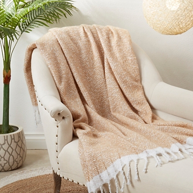 Faux mohair throw hotsell