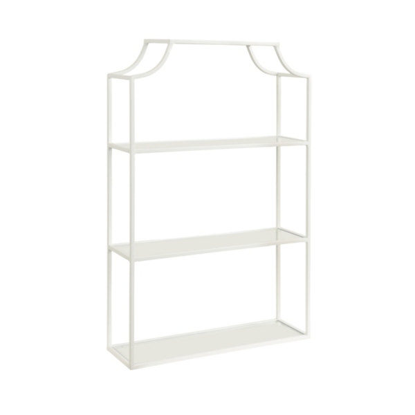 NEW SANRIO 3 store TIER STACKABLE SCALLOPED SHELVES IN WHITE, BLUE & PINK!