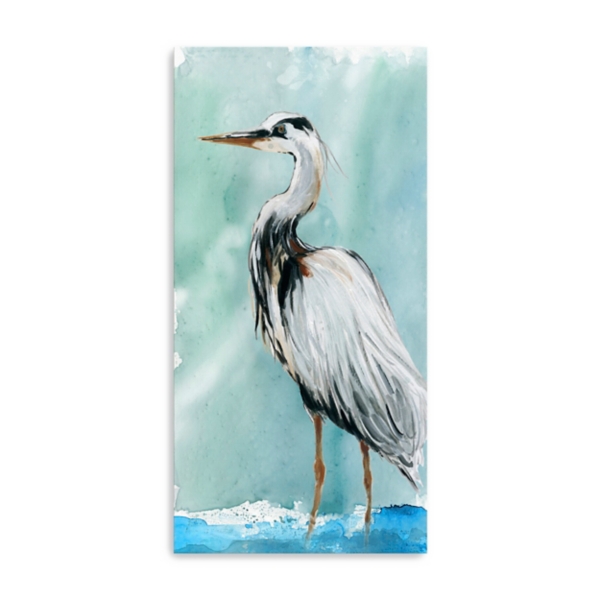 Delray Crane II Canvas Art Print