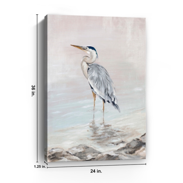Heron Beauty I Canvas Art Print, 24x36 in.