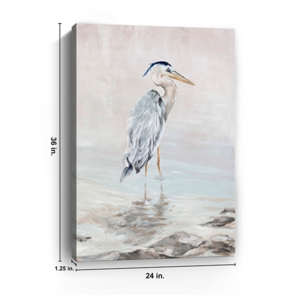 Heron Beauty II Canvas Art Print, 24x36 in.