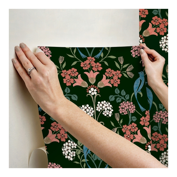 Green Meadow Peel & Stick Wallpaper