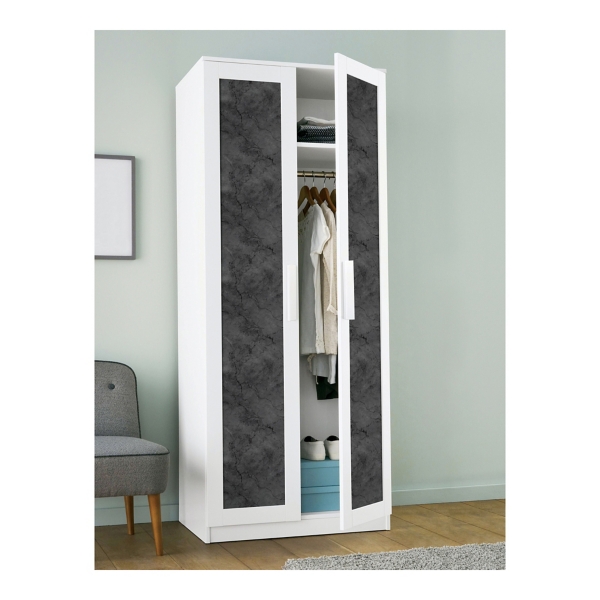 Black Marble Peel & Stick Wallpaper