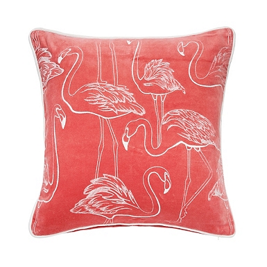 Flamingo lumbar pillow best sale