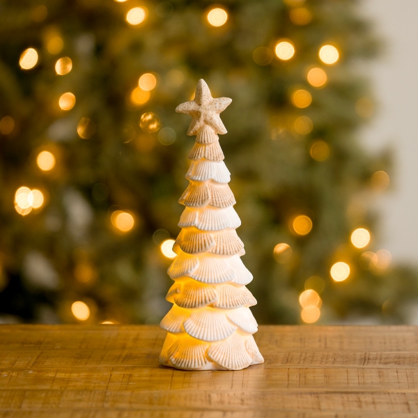 LED Seashell Christmas Tree