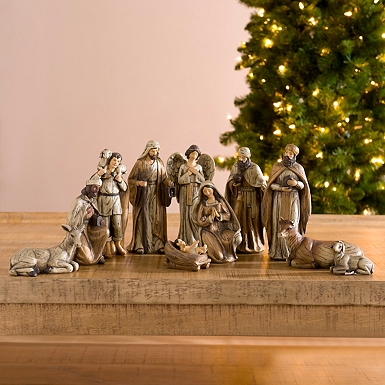 Under the Manger Nativity Scene | Kirklands Home