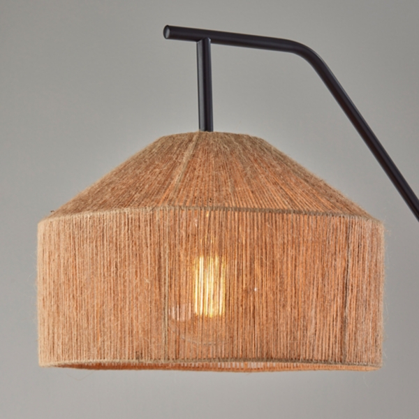 Amalfi Natural Rope Shade Floor Lamp