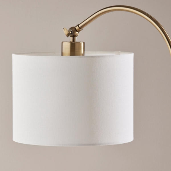 Antique Brass Arc Table Lamp