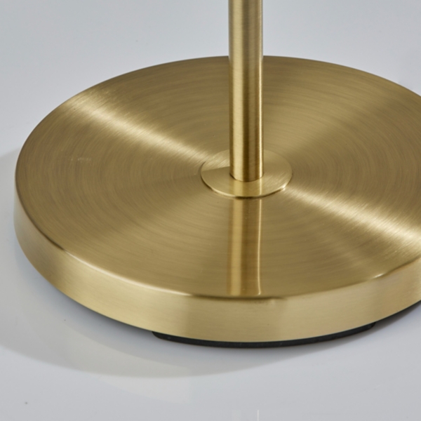 Antique Brass Contemporary Tyler Floor Lamp