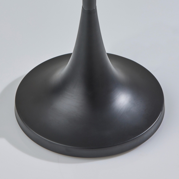 Eli Black Pleated Shade Floor Lamp