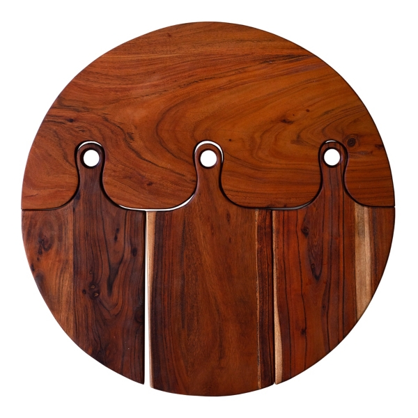 Acacia Wood 4-pc. Hanging Cutting Board