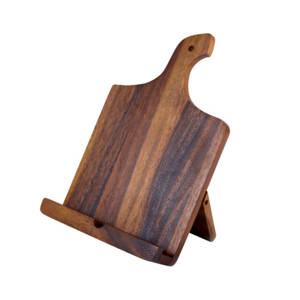 Natural Acacia Wood Cookbook Holder | Kirklands Home