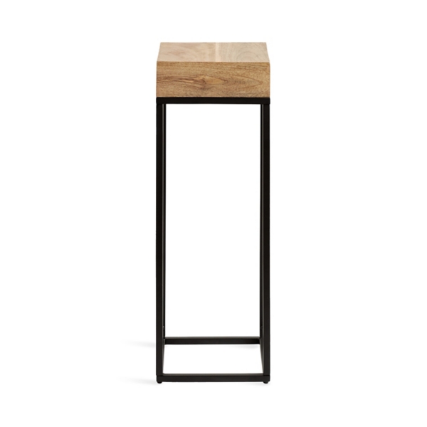 Mango Wood Tabletop Square Side Table