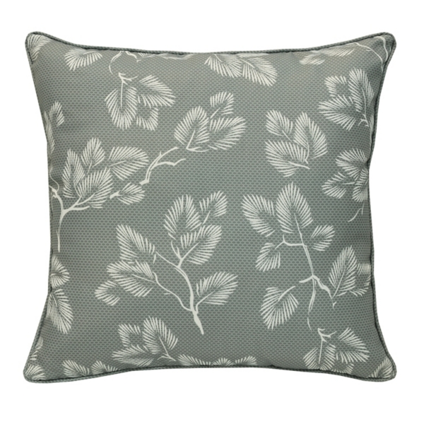 Gray Leaves Outdoor Pillow Kirklands Home