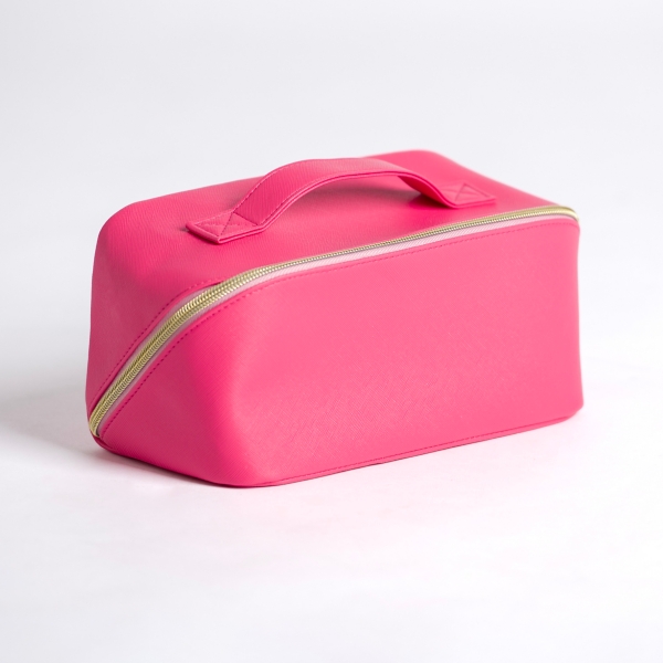 Pink Travel Makeup Bag