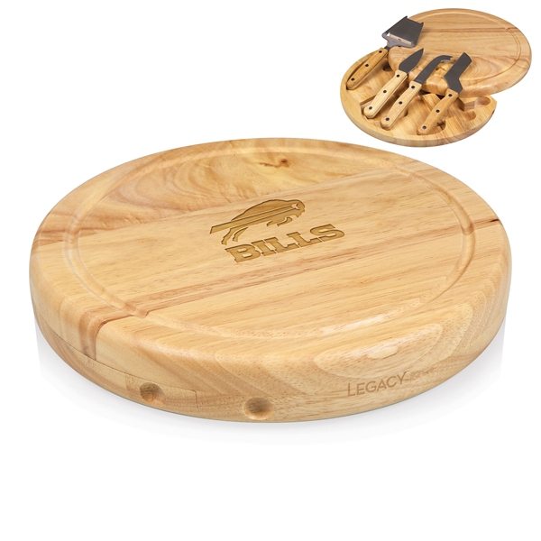 Buffalo Bills Cheese Board and Tool Set