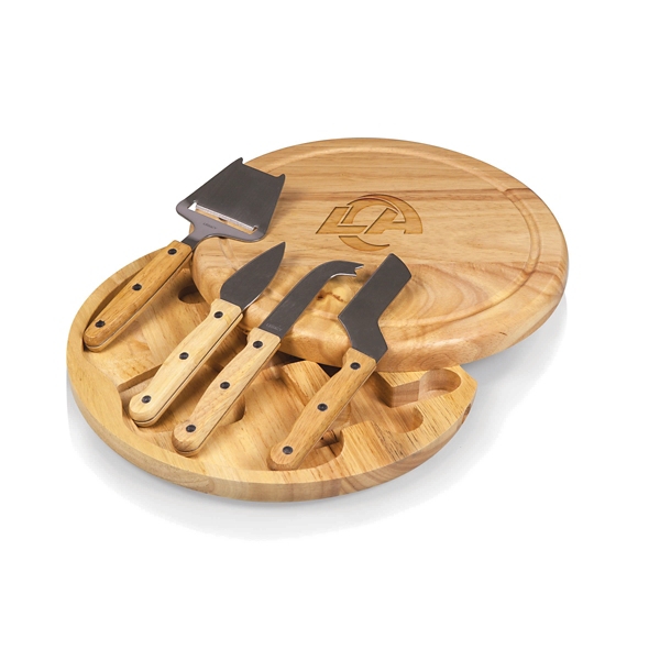 Los Angeles Rams Cheese Board and Tool Set