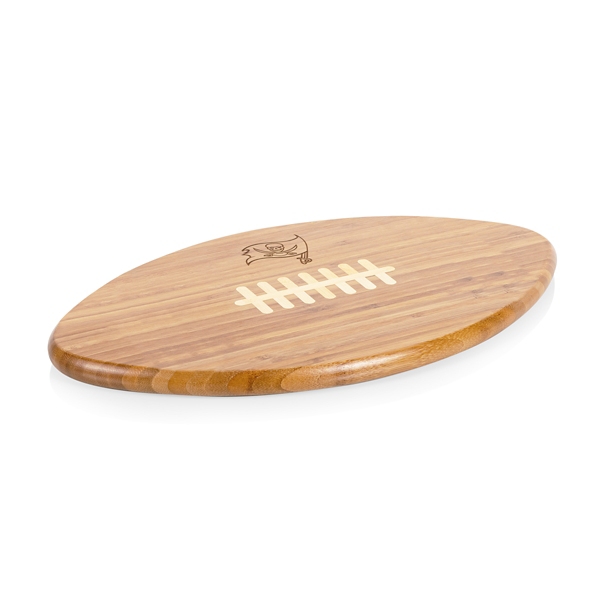 Tampa Bay Buccaneers Bamboo Football Cutting Board