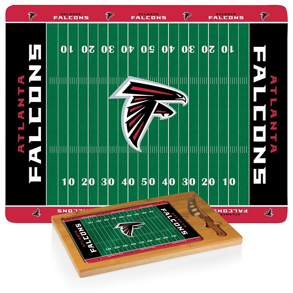Atlanta Falcons Cutting Board & Knife Set