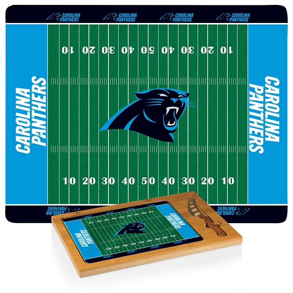 Carolina Panthers Cutting Board & Knife Set