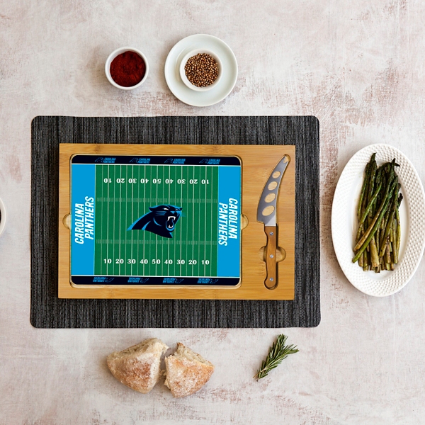 Carolina Panthers Cutting Board & Knife Set