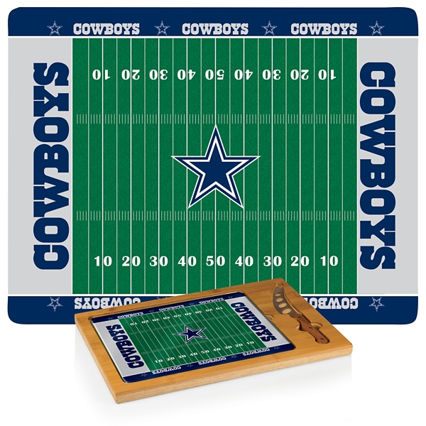 Dallas Cowboys Cutting Board & Knife Set