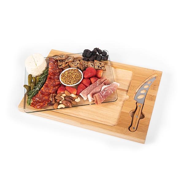New Orleans Saints Cutting Board & Knife Set