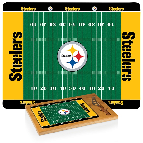 Pittsburgh Steelers Cutting Board & Knife Set