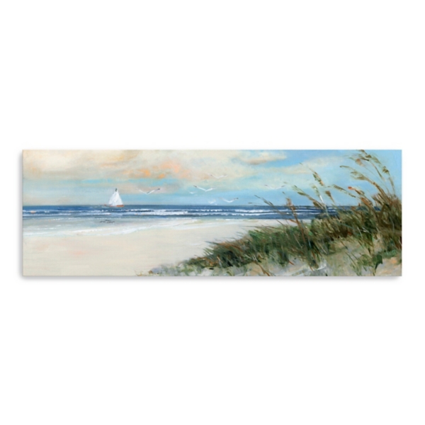 Oak Island Sunrise Canvas Art Print, 60x20 in.