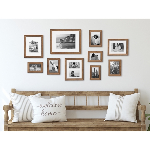 Natural Brown 10-pc. Gallery Wall Frame Set