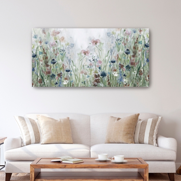 Wildflower Fields Canvas Art Print