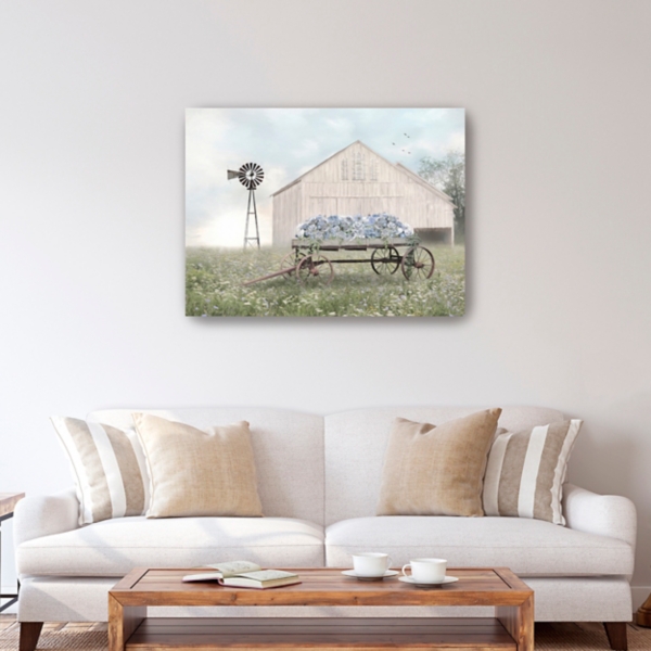 Unfolding Beauty Canvas Art Print