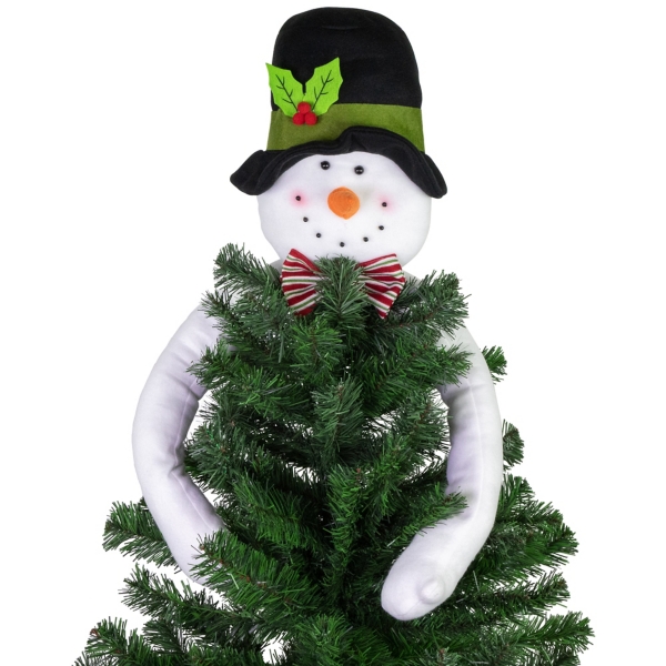 Snowman Plush Christmas Tree Topper