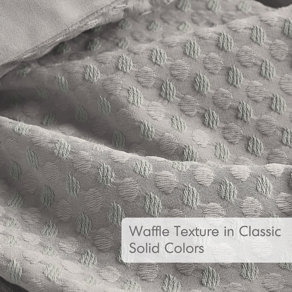 Waffle Weave Twin/Twin XL Comforter Set