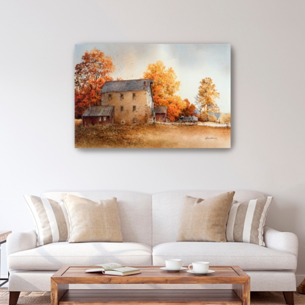 Autumn Seasons Canvas Art Print