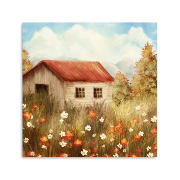Harvest Homestead Canvas Art Print