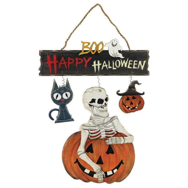 Boo Happy Halloween Wall Sign | Kirklands Home