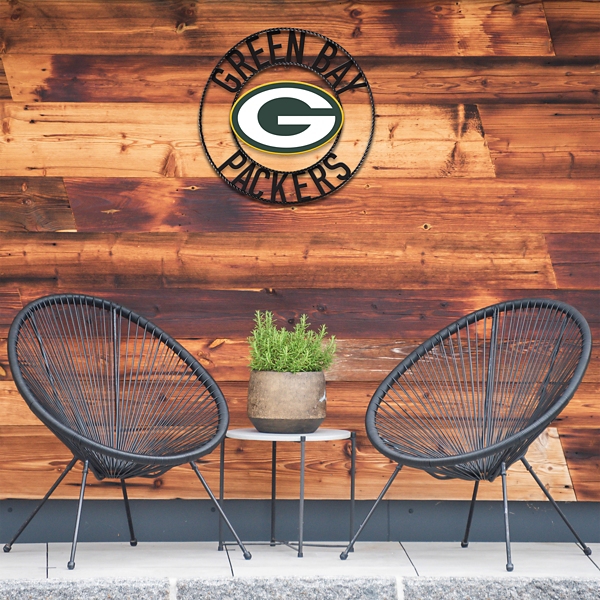 NFL Green Bay Packers Wrought Iron Wall Plaque