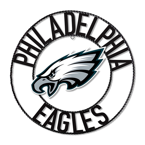 NFL Philadelphia Eagles Wrought Iron Wall Plaque
