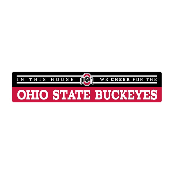 We Cheer for Ohio State University Wall Sign | Kirklands Home