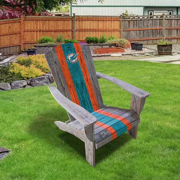 Miami Dolphins Adirondack Outdoor Chair