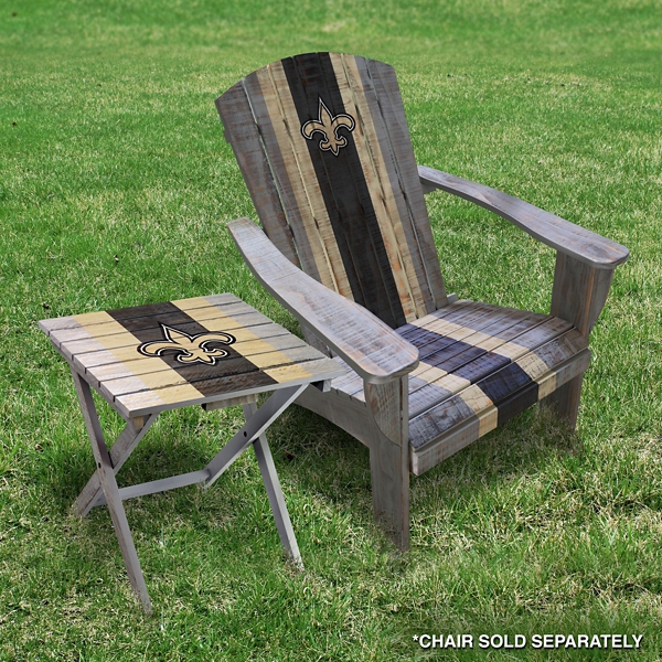 New Orleans Saints Folding Outdoor Table