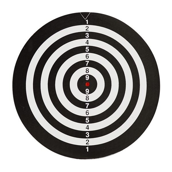 Green Bay Packers Paper Dartboard Set