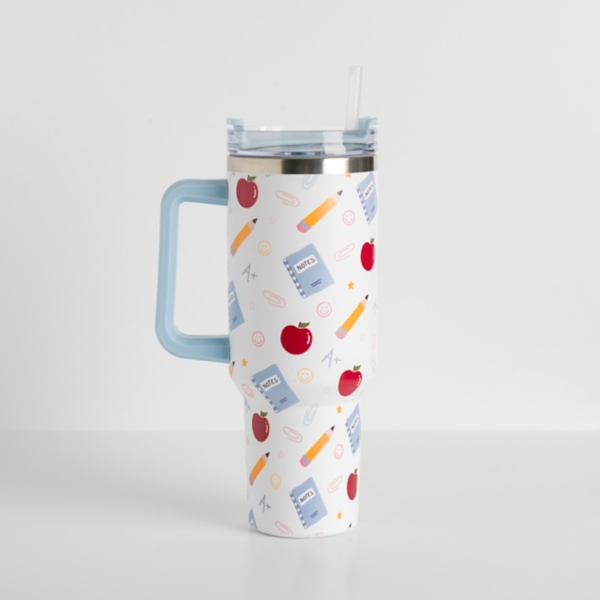 Teacher Otto 40 oz. Insulated Tumbler Kirklands Home