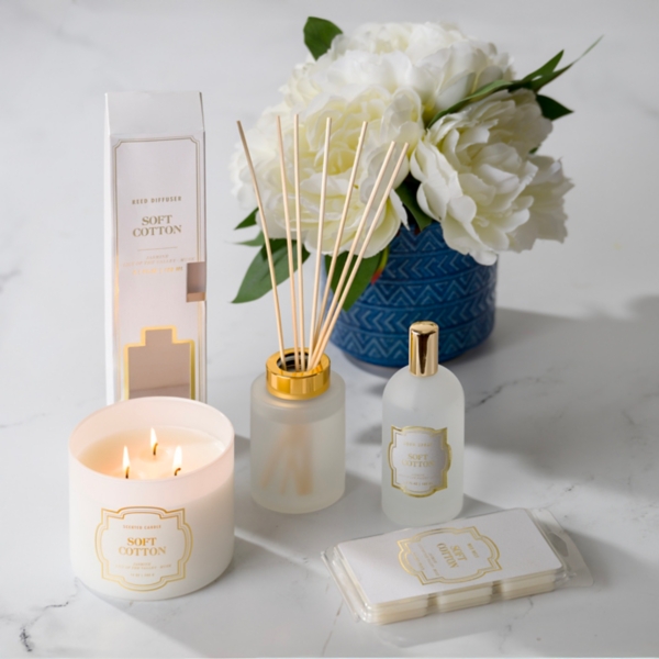Soft Cotton Diffuser Set