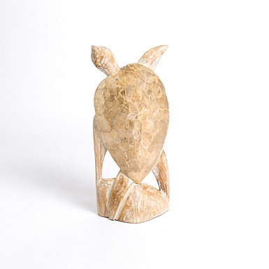 Wooden Seashell Coastal Figurine