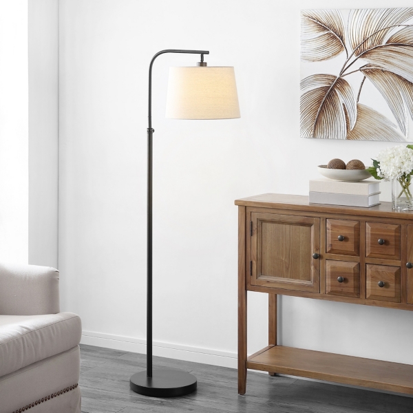 Dark Bronze Adjustable Height Modern Floor Lamp
